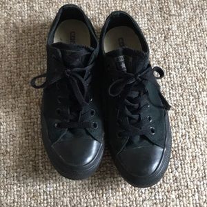 All black converse